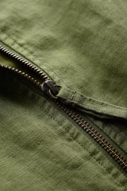 Seasalt Cornwall Galleon Zip Through Linen Jacket<Women Coats & Jackets