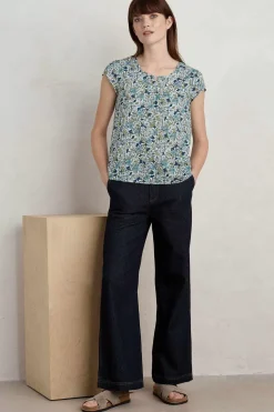 Seasalt Cornwall Garden Gate Cotton Top<Women Tops