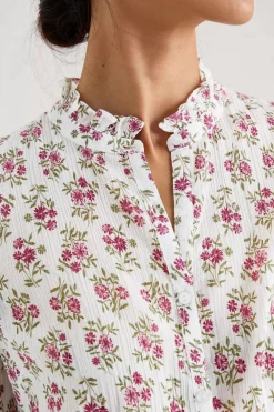 Seasalt Cornwall Garden Plot Shirt<Women Tops