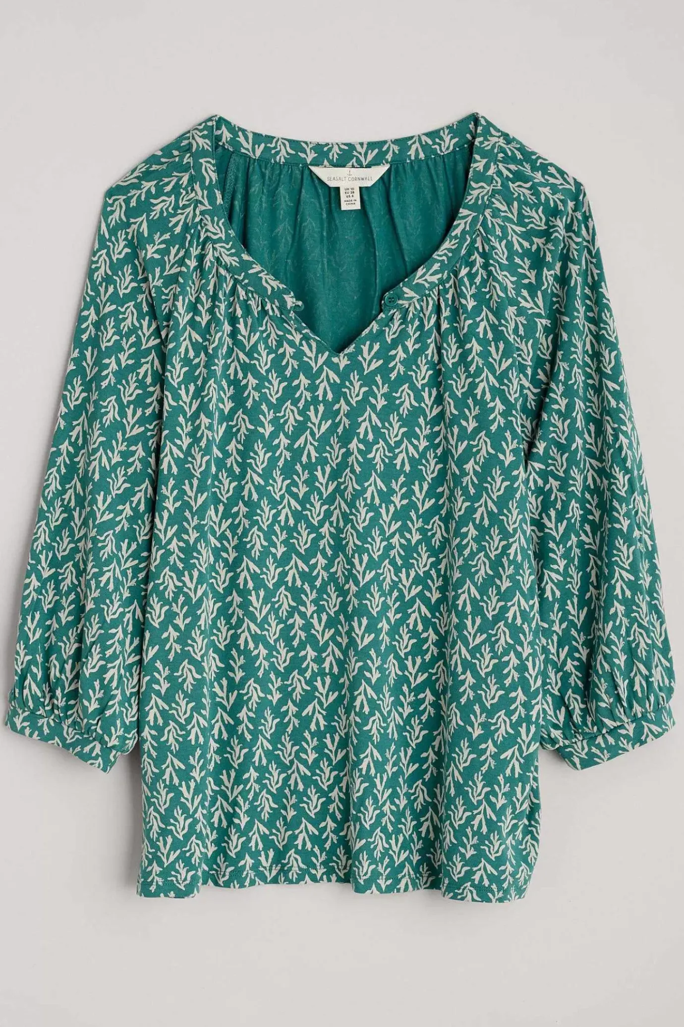 Seasalt Cornwall Garlanding Jersey Top<Women Tops