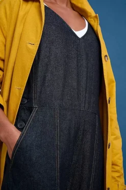 Seasalt Cornwall Gilley Denim Dungarees<Women Trousers & Shorts