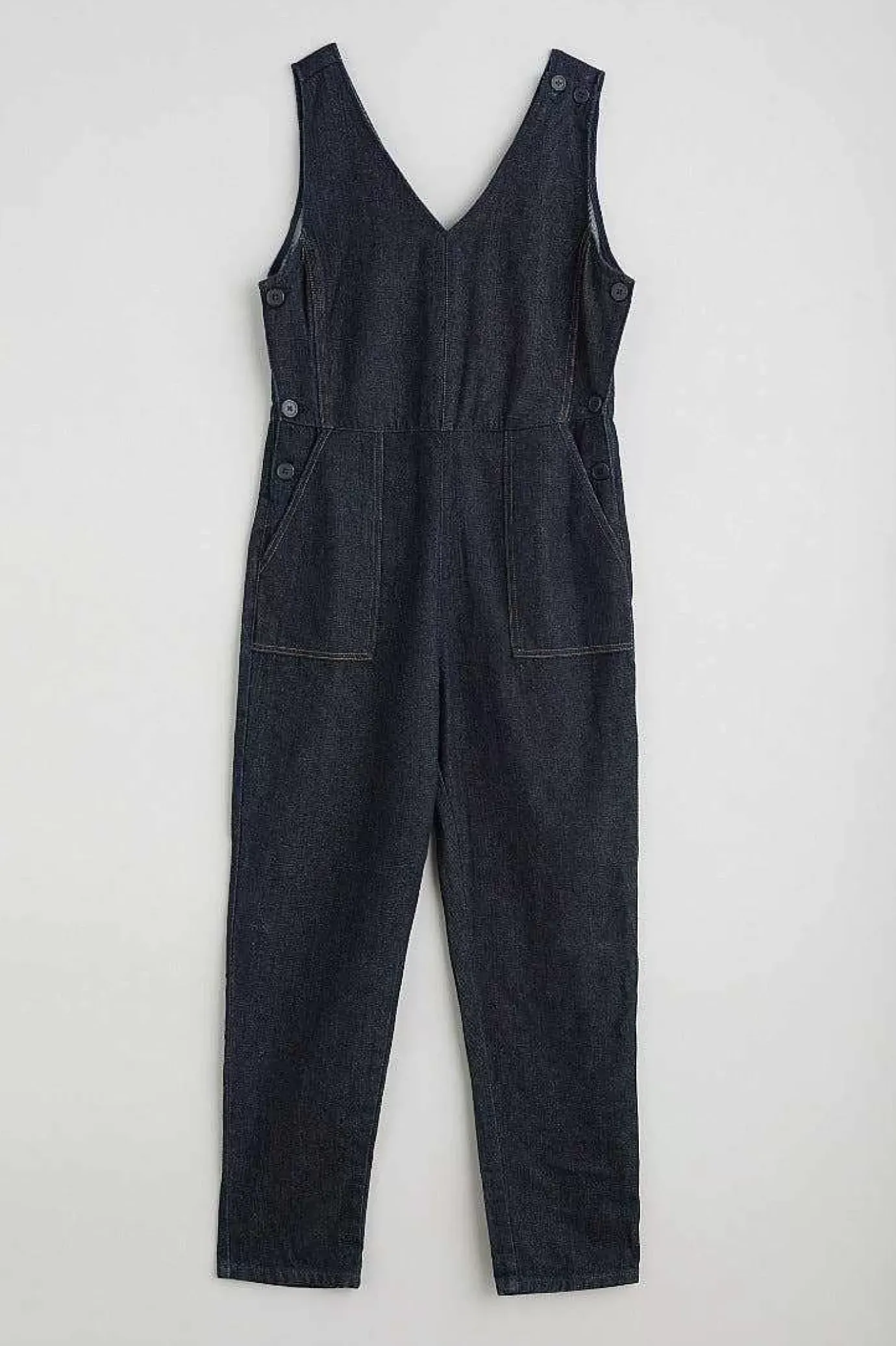 Seasalt Cornwall Gilley Denim Dungarees<Women Trousers & Shorts