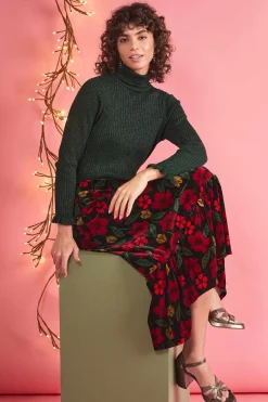 Seasalt Cornwall Glass Stem Sparkly Roll Neck Jumper<Women Knitwear