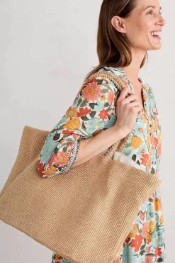 Seasalt Cornwall Grassland Jute Basket Bag<Women Bags