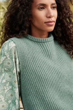 Seasalt Cornwall Gull Rising Knitted Vest<Women Knitwear