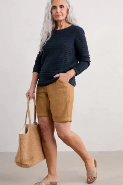 Seasalt Cornwall Gull Rock Pointelle Knit Jumper (Gots)<Women Knitwear