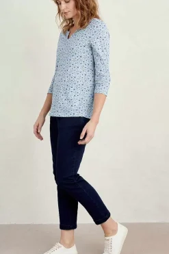 Seasalt Cornwall Gypsophilia Notch Neck Top<Women Tops
