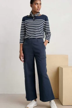 Seasalt Cornwall Hannafore Wide Leg Trousers<Women Trousers & Shorts