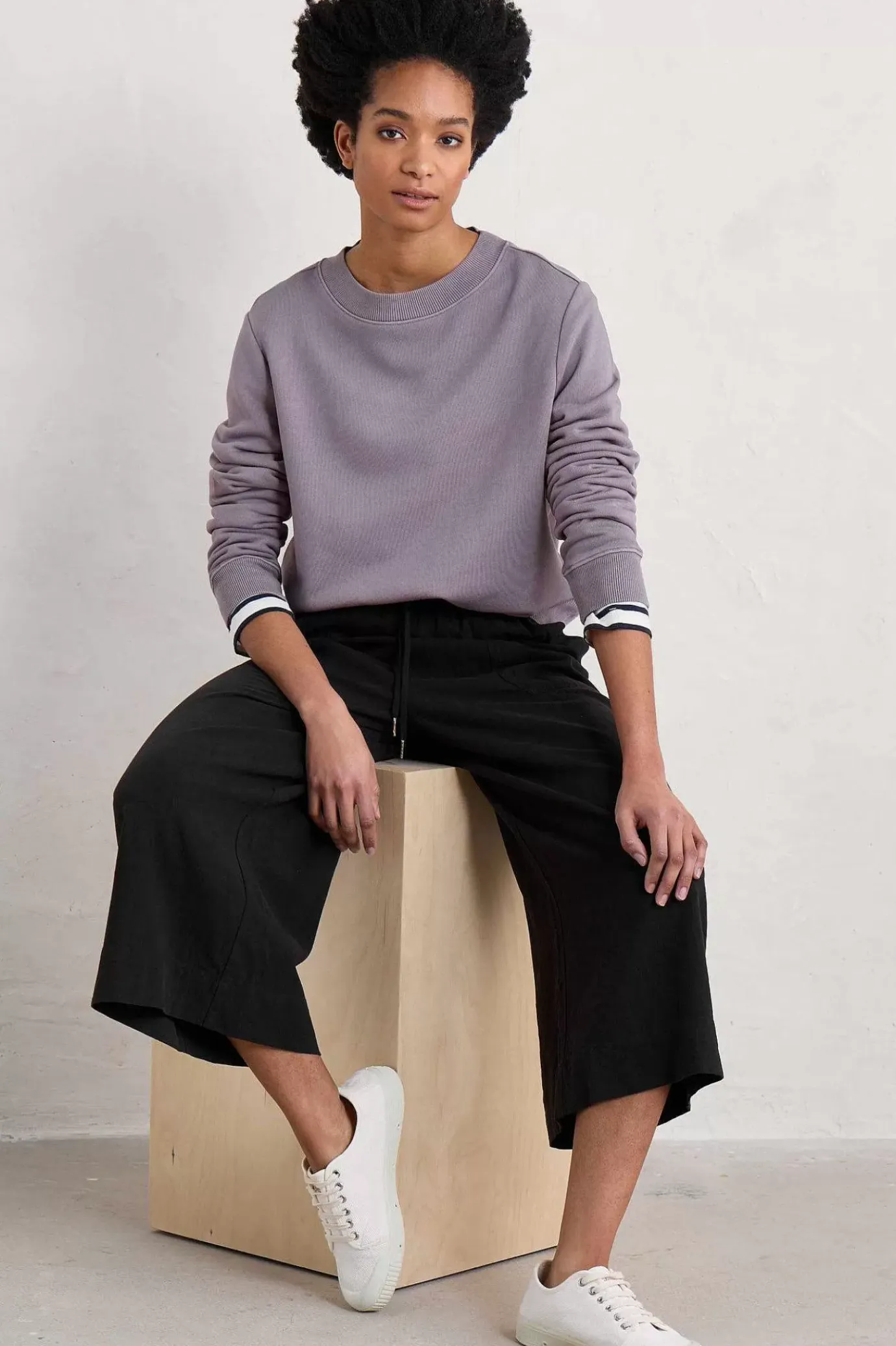 Seasalt Cornwall Hawkmoth Organic Cotton Sweatshirt<Women Tops