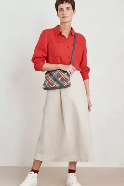 Seasalt Cornwall Hazel Branch Linen Shirt<Women Tops