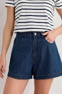 Seasalt Cornwall Holloway Denim Shorts<Women Trousers & Shorts
