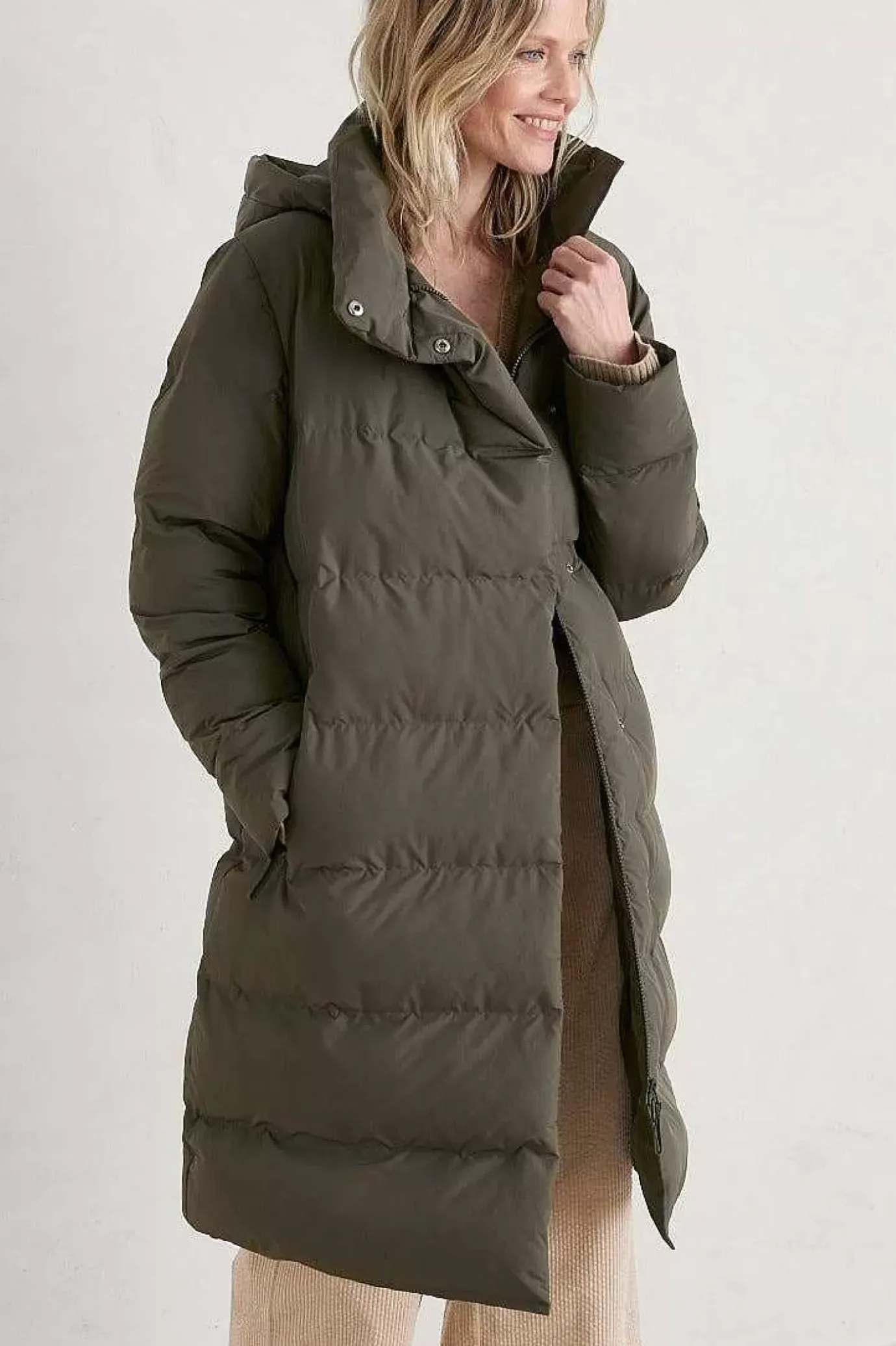 Seasalt Cornwall Holywell Bay Waterproof Coat<Women Coats & Jackets