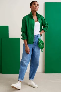 Seasalt Cornwall Honeydew Barrel Leg Jeans<Women Trousers & Shorts