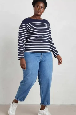 Seasalt Cornwall Honeydew Barrel Leg Jeans<Women Trousers & Shorts