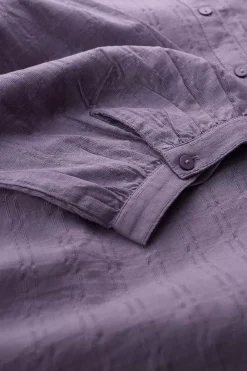 Seasalt Cornwall Hope Cottage Organic Cotton Check Blouse<Women Tops