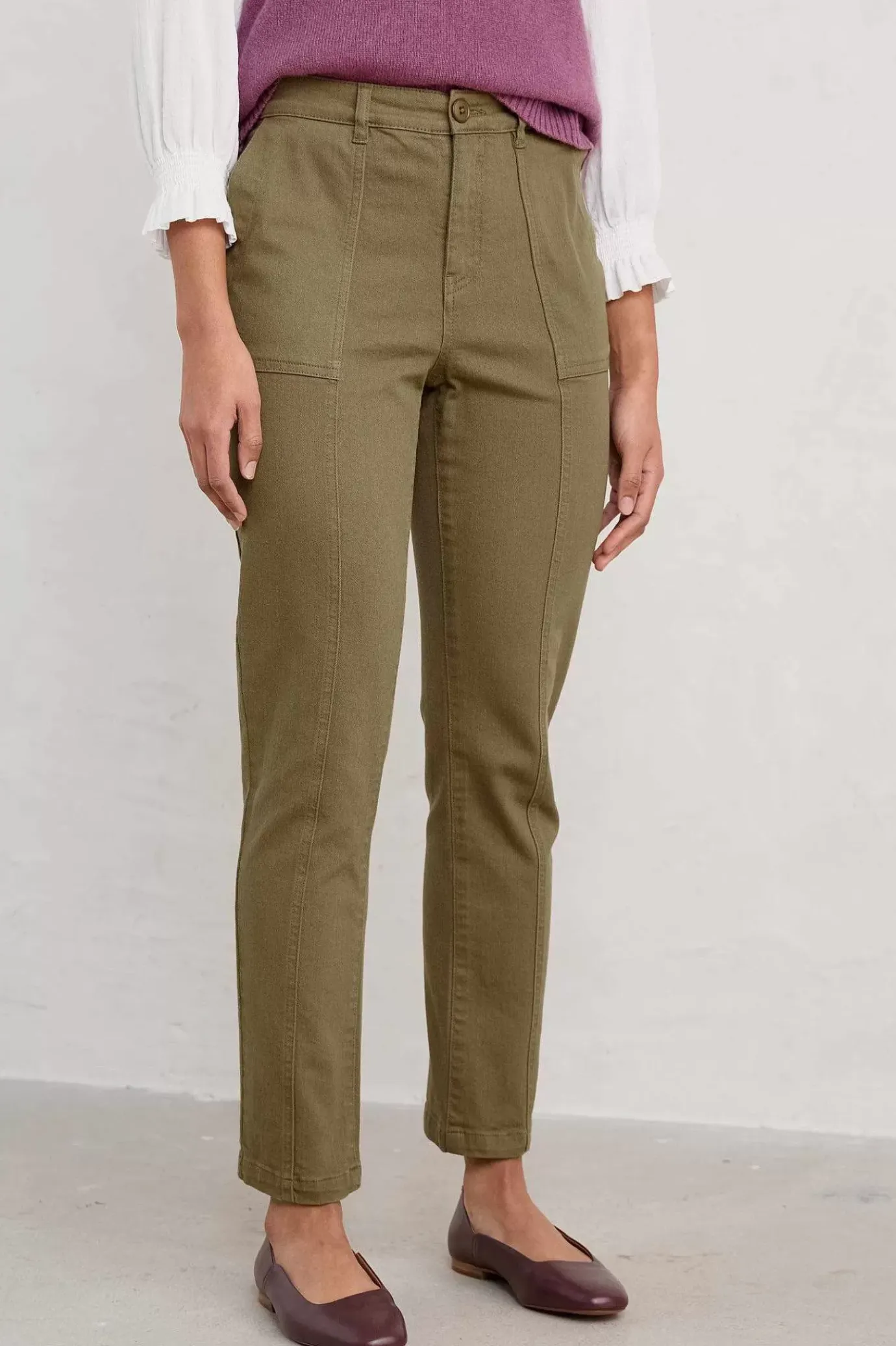 Seasalt Cornwall Issey Slim Leg Trousers<Women Trousers & Shorts