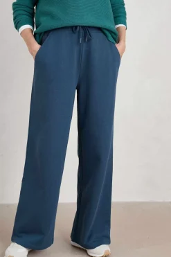 Seasalt Cornwall Ivy Barn Wide Leg Jersey Trousers<Women Trousers & Shorts