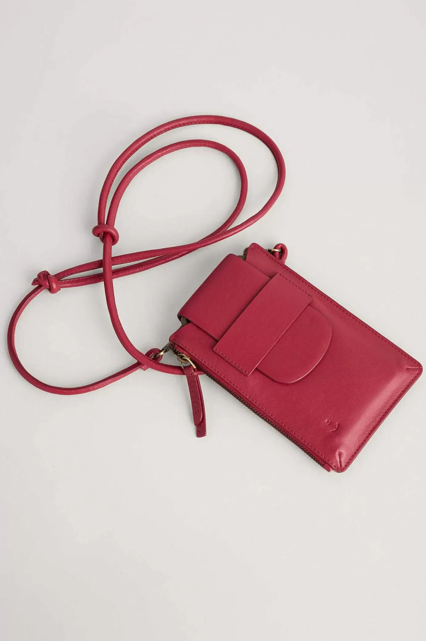 Seasalt Cornwall Kelsey Leather Phone Wallet<Women Bags