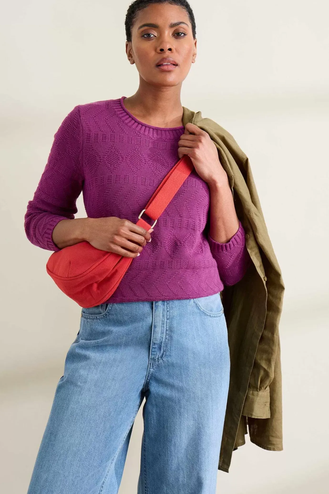 Seasalt Cornwall Kinter Organic Cotton Jumper<Women Knitwear