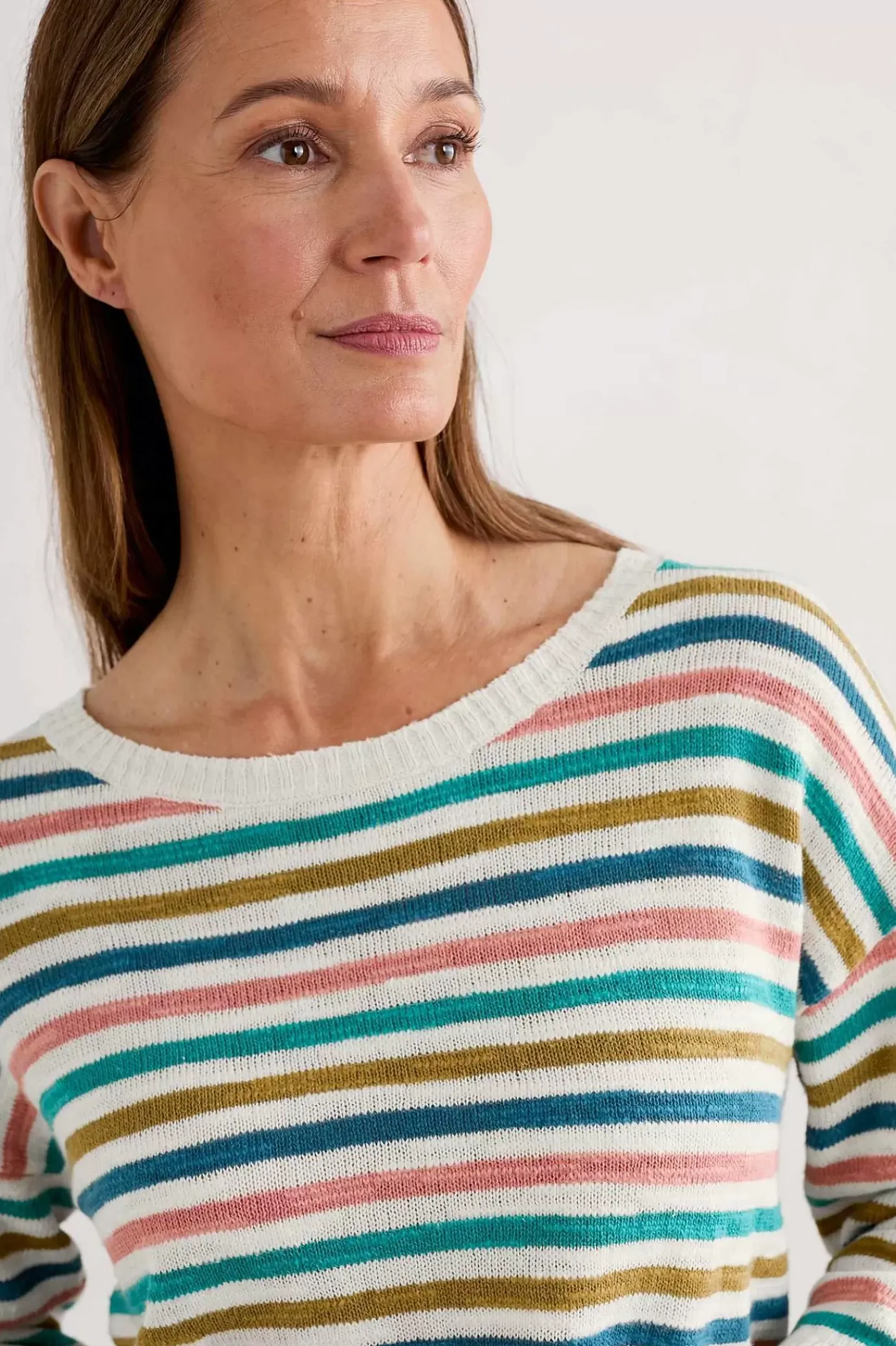 Seasalt Cornwall Knavock Striped Jumper<Women Knitwear