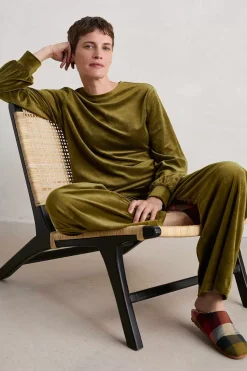 Seasalt Cornwall Kowan Velour Sweatshirt<Women Tops