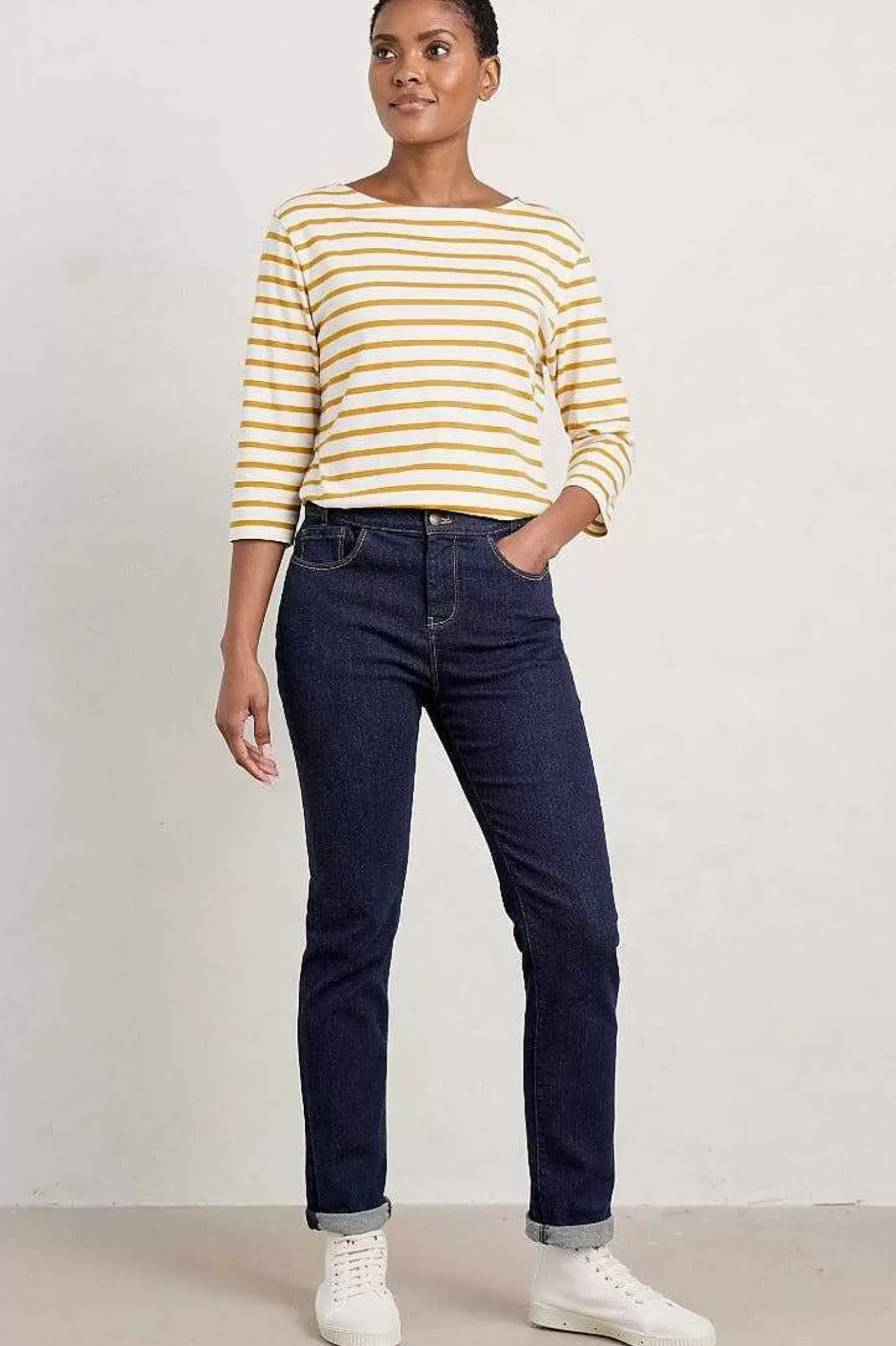 Seasalt Cornwall Lamledra Denim Jeans<Women Trousers & Shorts