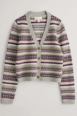 Seasalt Cornwall Lamorna Lane Fair Isle Cardigan<Women Knitwear