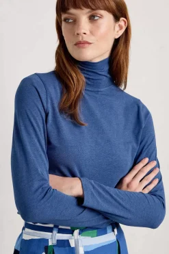 Seasalt Cornwall Landing Roll Neck Top (Gots)<Women Tops