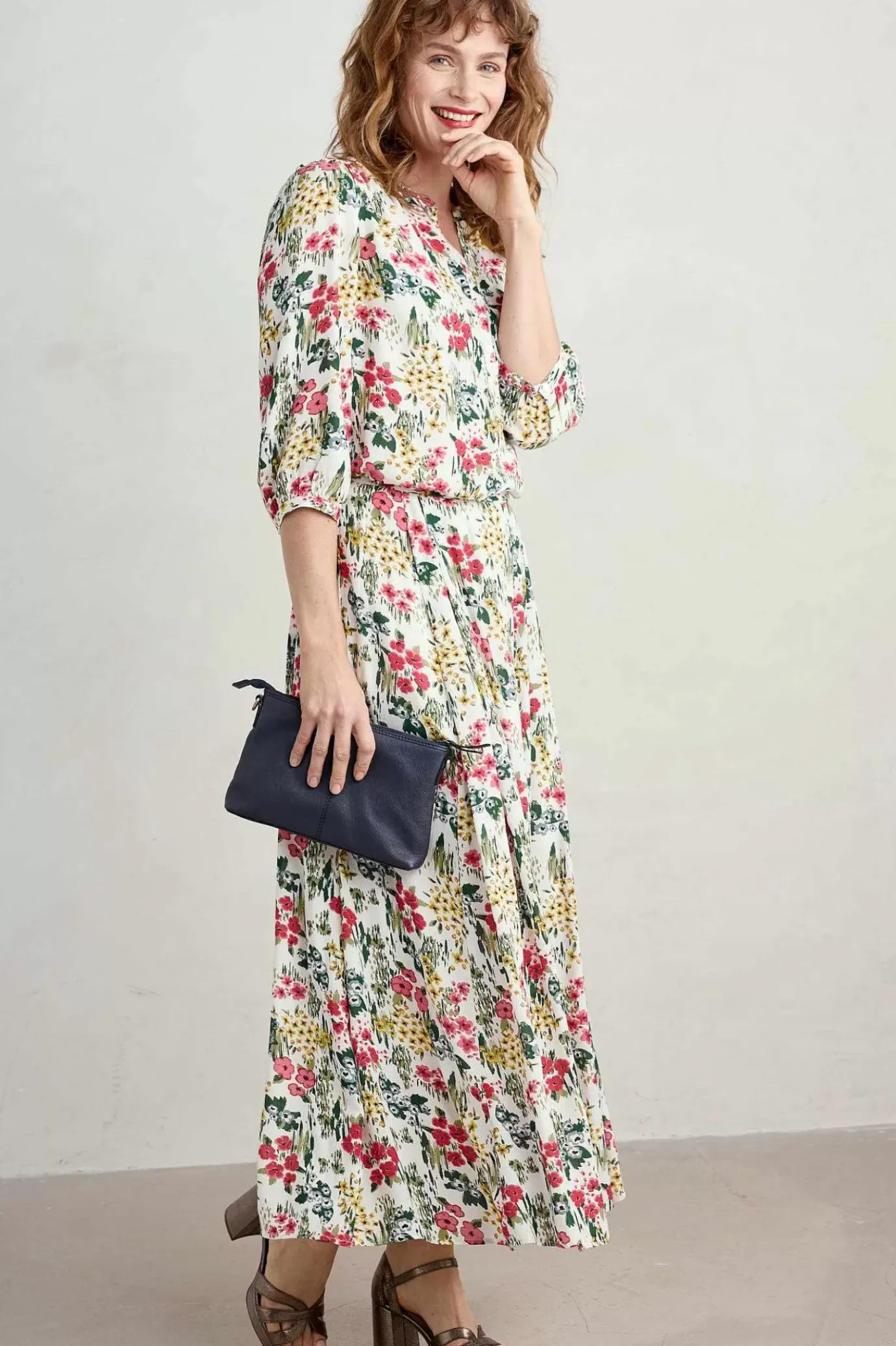 Seasalt Cornwall Lethlean Pleated Maxi Skirt<Women Skirts