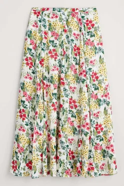 Seasalt Cornwall Lethlean Pleated Maxi Skirt<Women Skirts