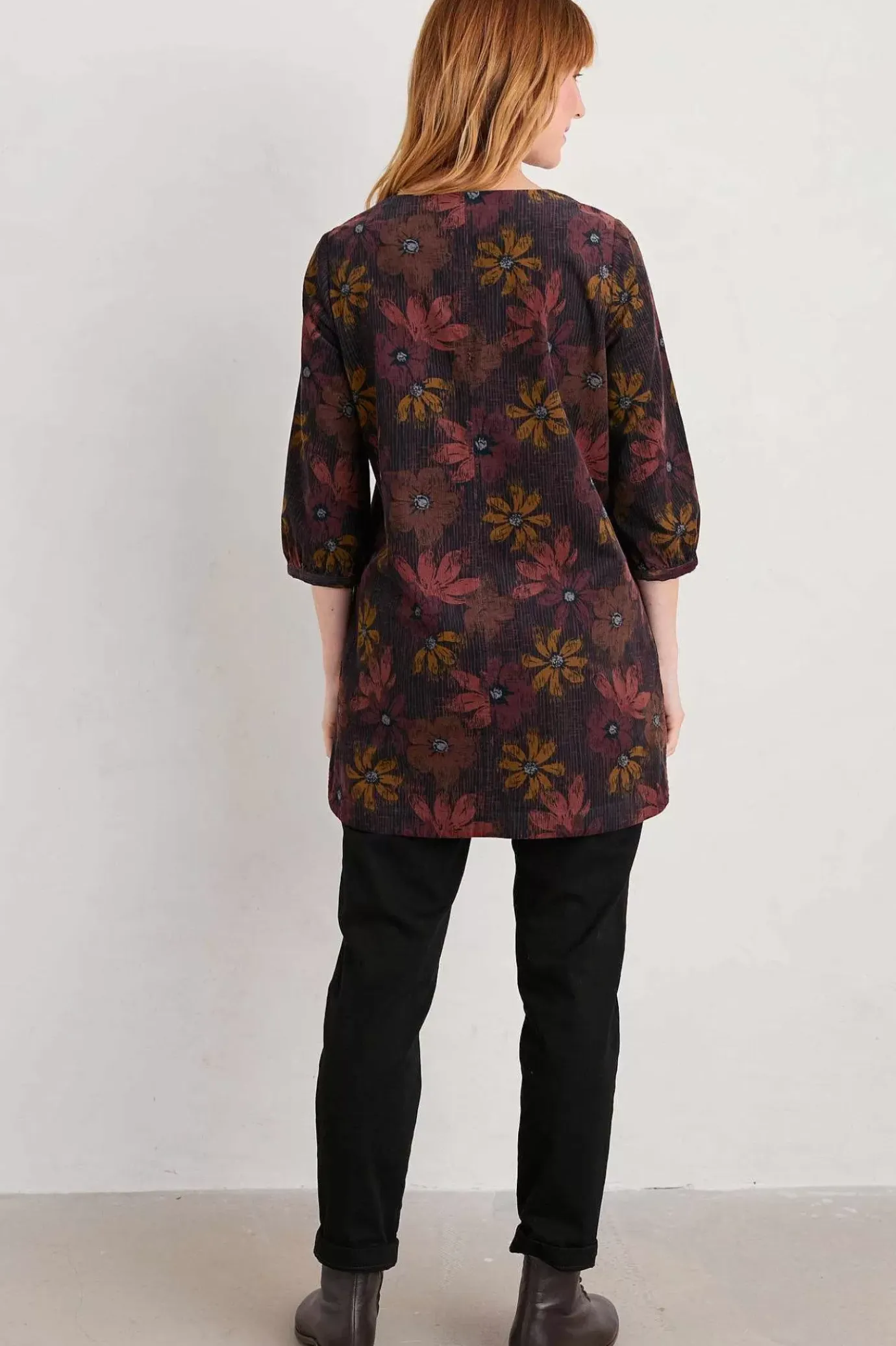 Seasalt Cornwall Loganberry Organic Cotton Tunic<Women Tunics