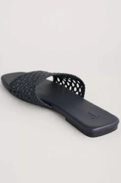 Seasalt Cornwall Lost Cove Flat Leather Mule Sandals<Women Sandals