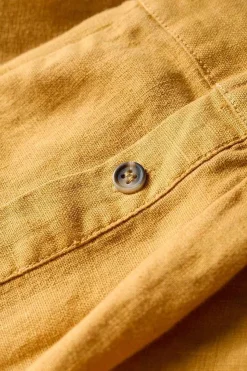 Seasalt Cornwall Men's Artist's Linen Shirt<Men Tops & T-Shirts