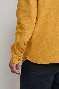 Seasalt Cornwall Men's Artist's Linen Shirt<Men Tops & T-Shirts