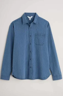 Seasalt Cornwall Men's Ayre Organic Cotton Shirt<Men Tops & T-Shirts