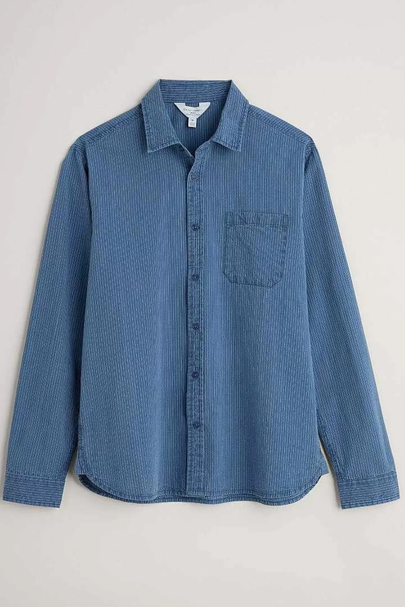 Seasalt Cornwall Men's Ayre Organic Cotton Shirt<Men Tops & T-Shirts