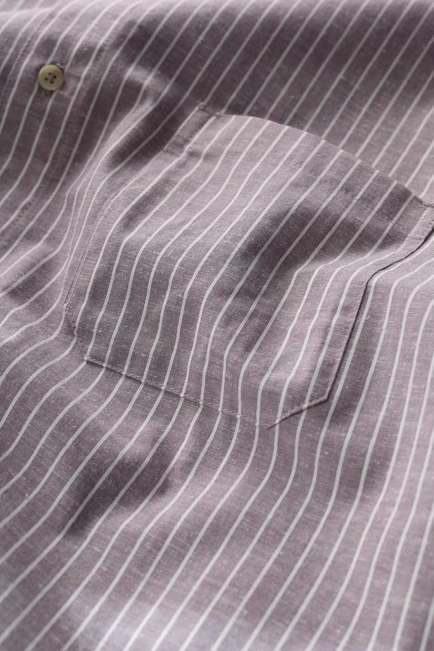 Seasalt Cornwall Men's Blue Heron Striped Short Sleeve Shirt<Men Tops & T-Shirts