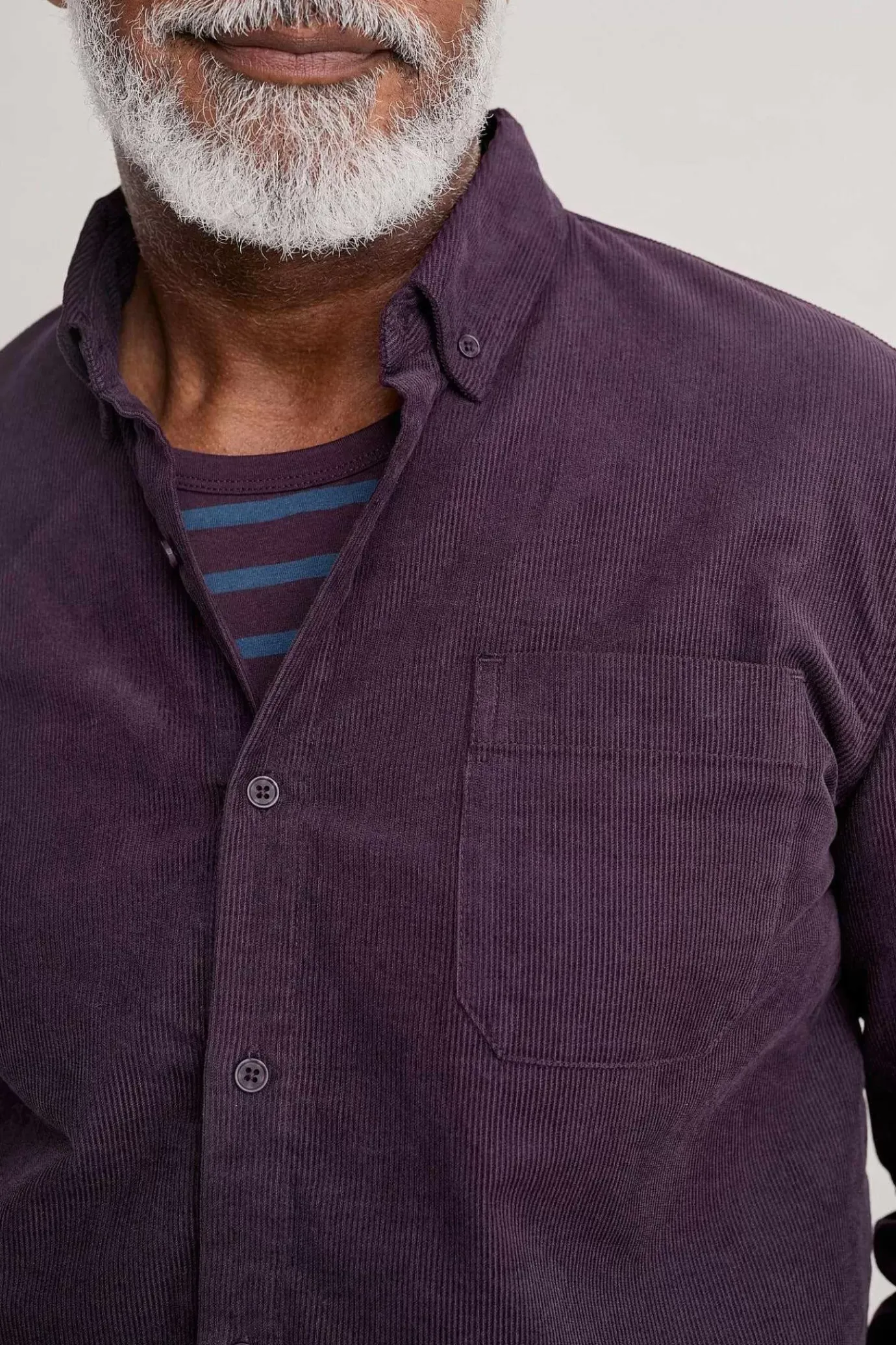 Seasalt Cornwall Men's Cannis Cord Shirt<Men Tops & T-Shirts