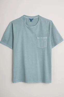 Seasalt Cornwall Men's Carreck Pigment-Dyed T-Shirt<Men Tops & T-Shirts