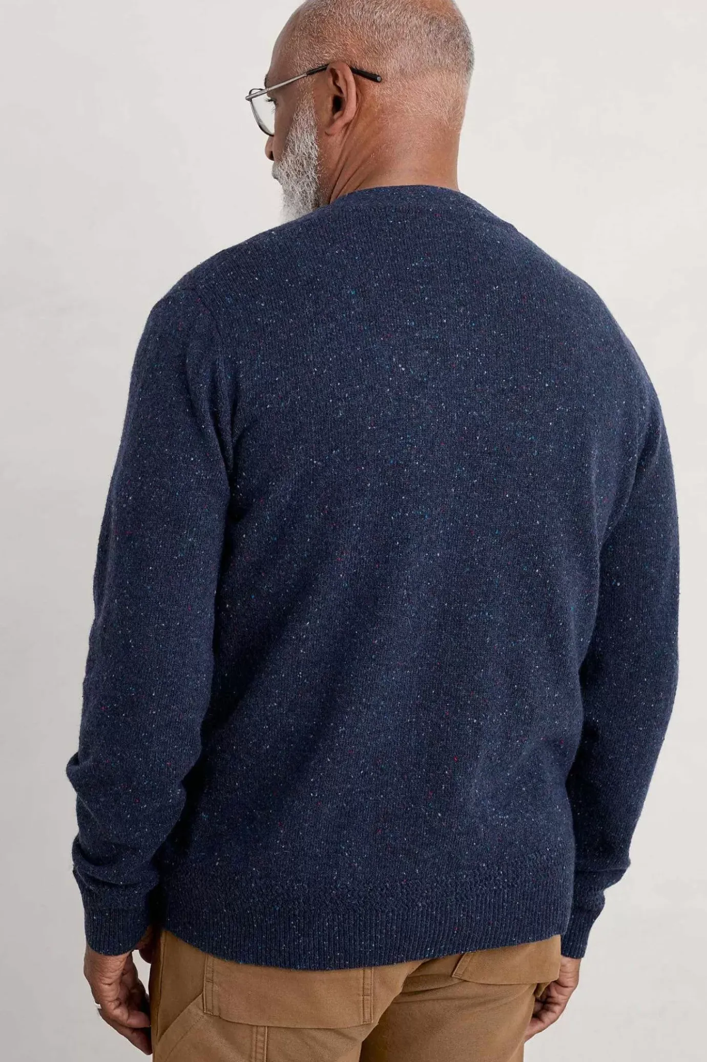 Seasalt Cornwall Men's Cleer Lambswool Blend Cardigan<Men Knitwear