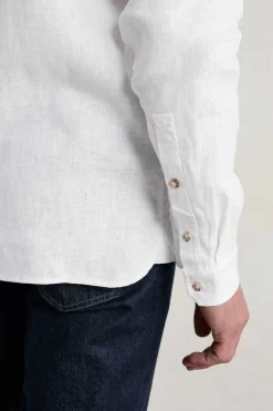 Seasalt Cornwall Men's Curator Linen Shirt<Men Tops & T-Shirts