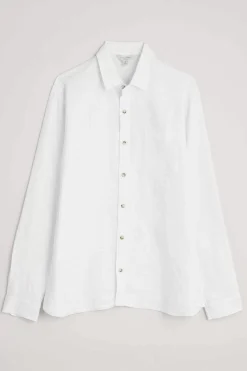 Seasalt Cornwall Men's Curator Linen Shirt<Men Tops & T-Shirts