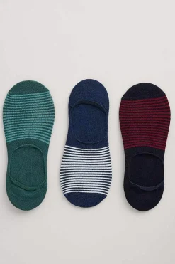 Seasalt Cornwall Men's Everyday Liner Socks Pack Of 3<Men Socks