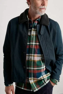 Seasalt Cornwall Men's Fathomer Checked Shirt<Men Tops & T-Shirts