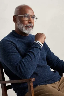 Seasalt Cornwall Men's Fitcher Knitted Jumper<Men Knitwear