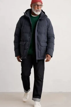 Seasalt Cornwall Men's Gatekeeper Waterproof Puffer Coat<Men Coats & Jackets