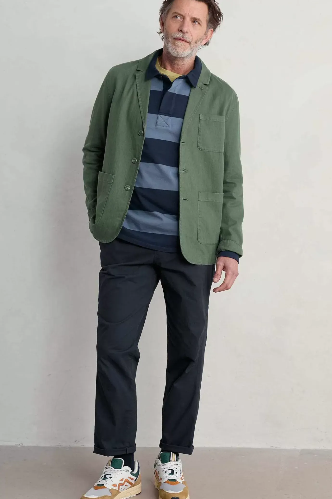 Seasalt Cornwall Men's Groundsman Organic Cotton Trousers<Men Trousers & Shorts