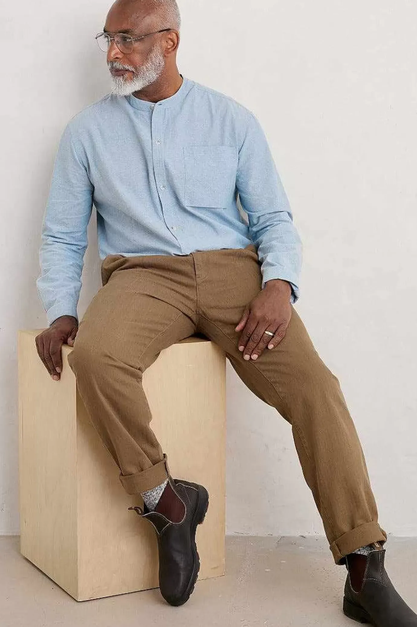 Seasalt Cornwall Men's Helmsman Trouser<Men Trousers & Shorts