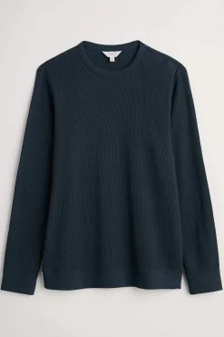 Seasalt Cornwall Men's Jackline Waffle Jersey Top<Men Tops & T-Shirts