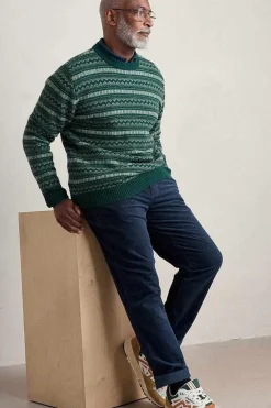 Seasalt Cornwall Men's Layline Fair Isle Jumper<Men Knitwear
